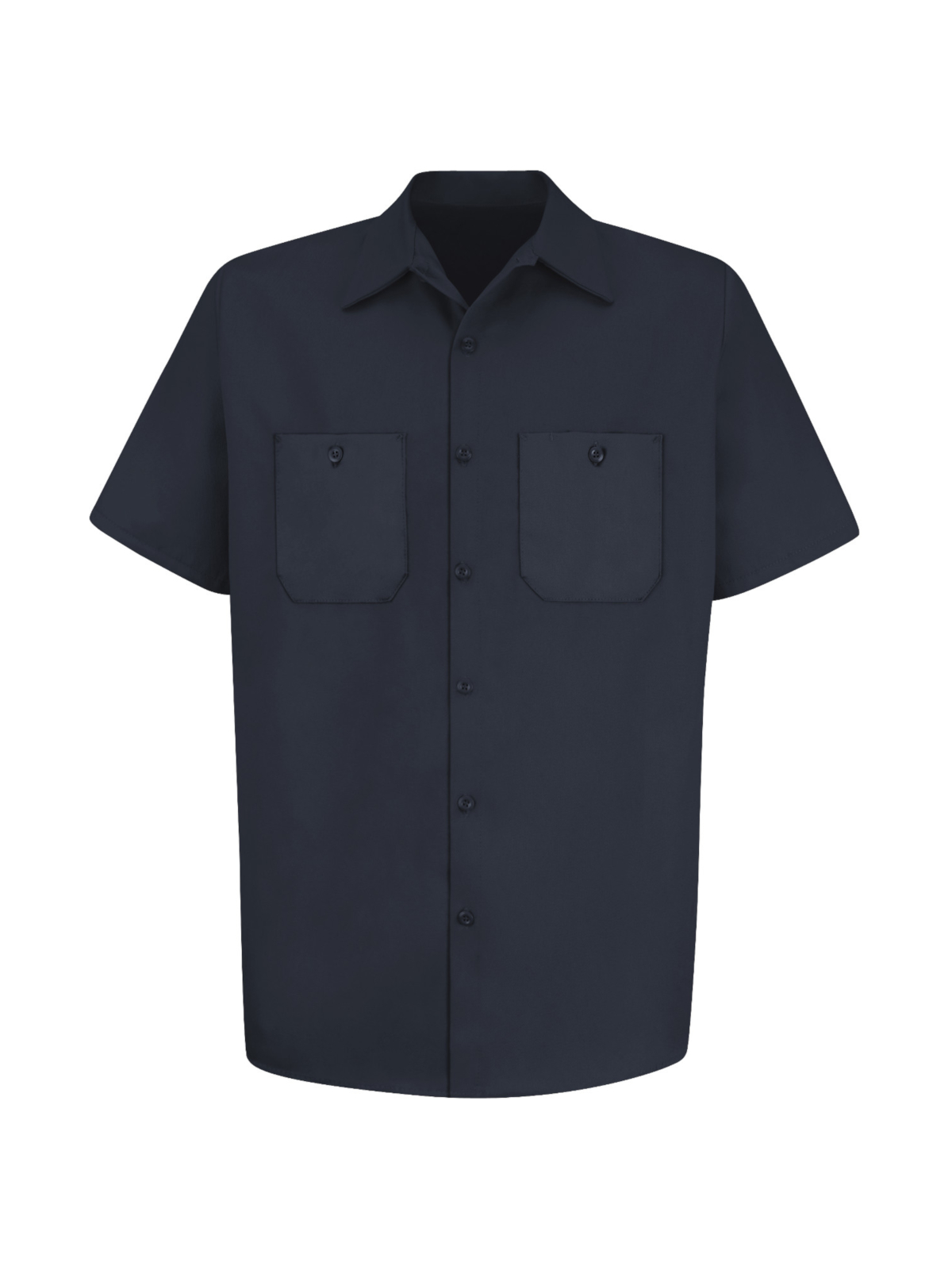 Red Kap Shirts -  Men's Short Sleeve Wrinkle-Resistant Cotton Work Shirt 11