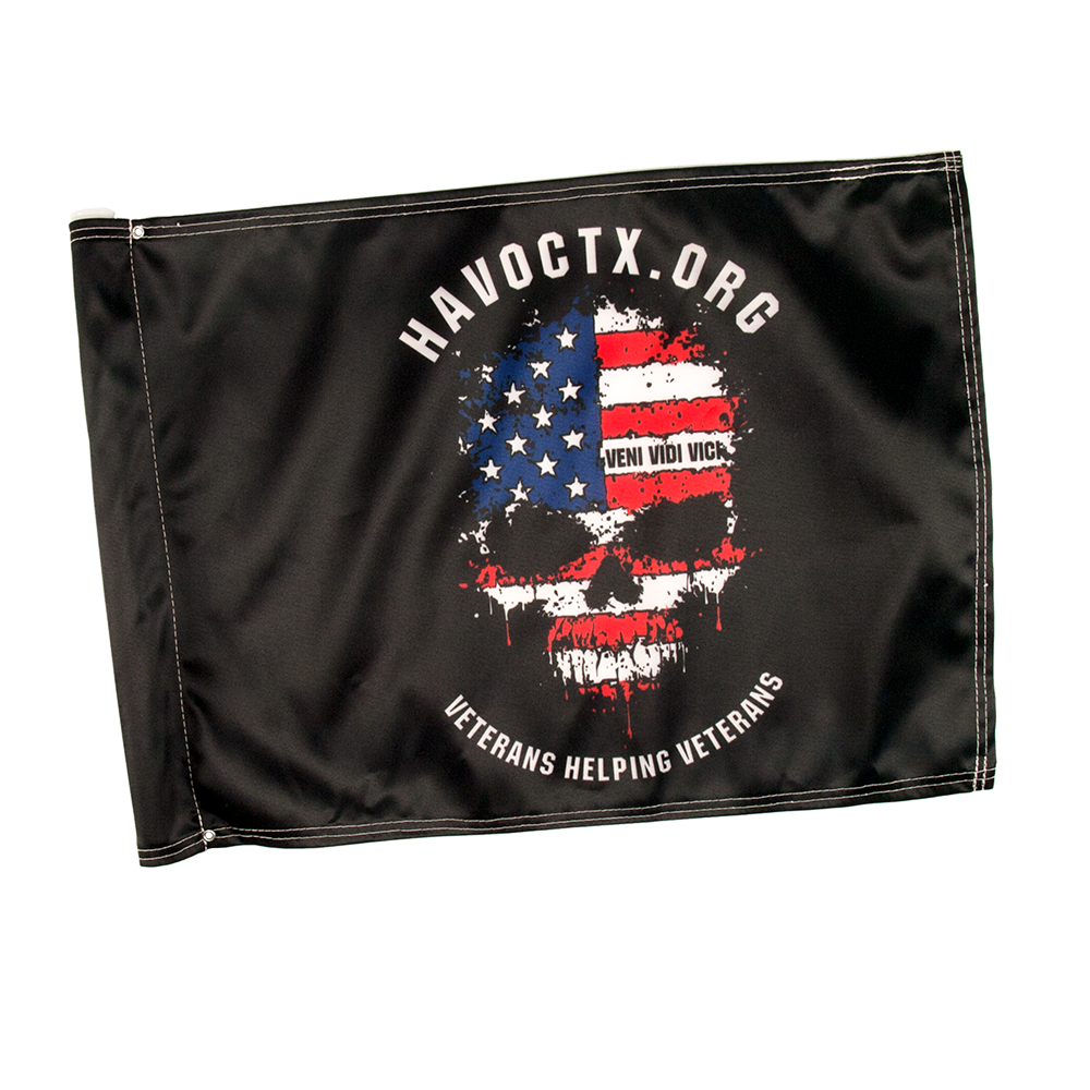 14" x 20" Full Color Golf Flag, 2 ply 3