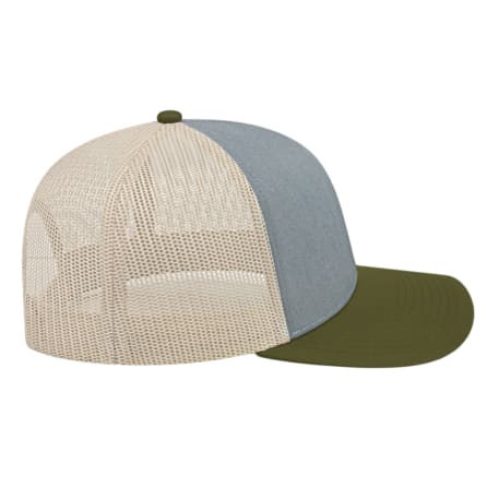 Cap America Poly/Cotton Trucker Mesh Back Cap 236
