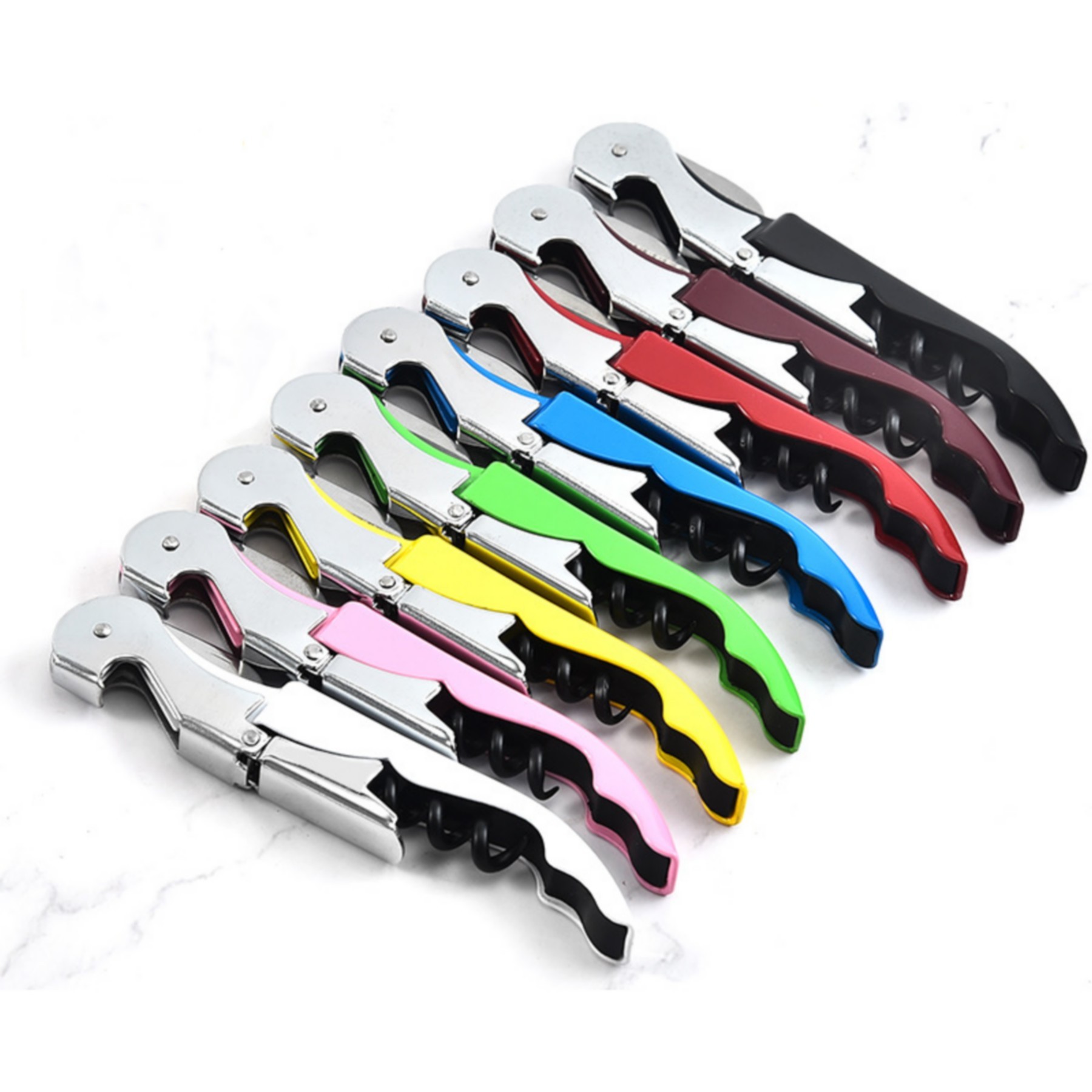 Waiter Corkscrew Wine Opener With Serrated Foil Cutter 11
