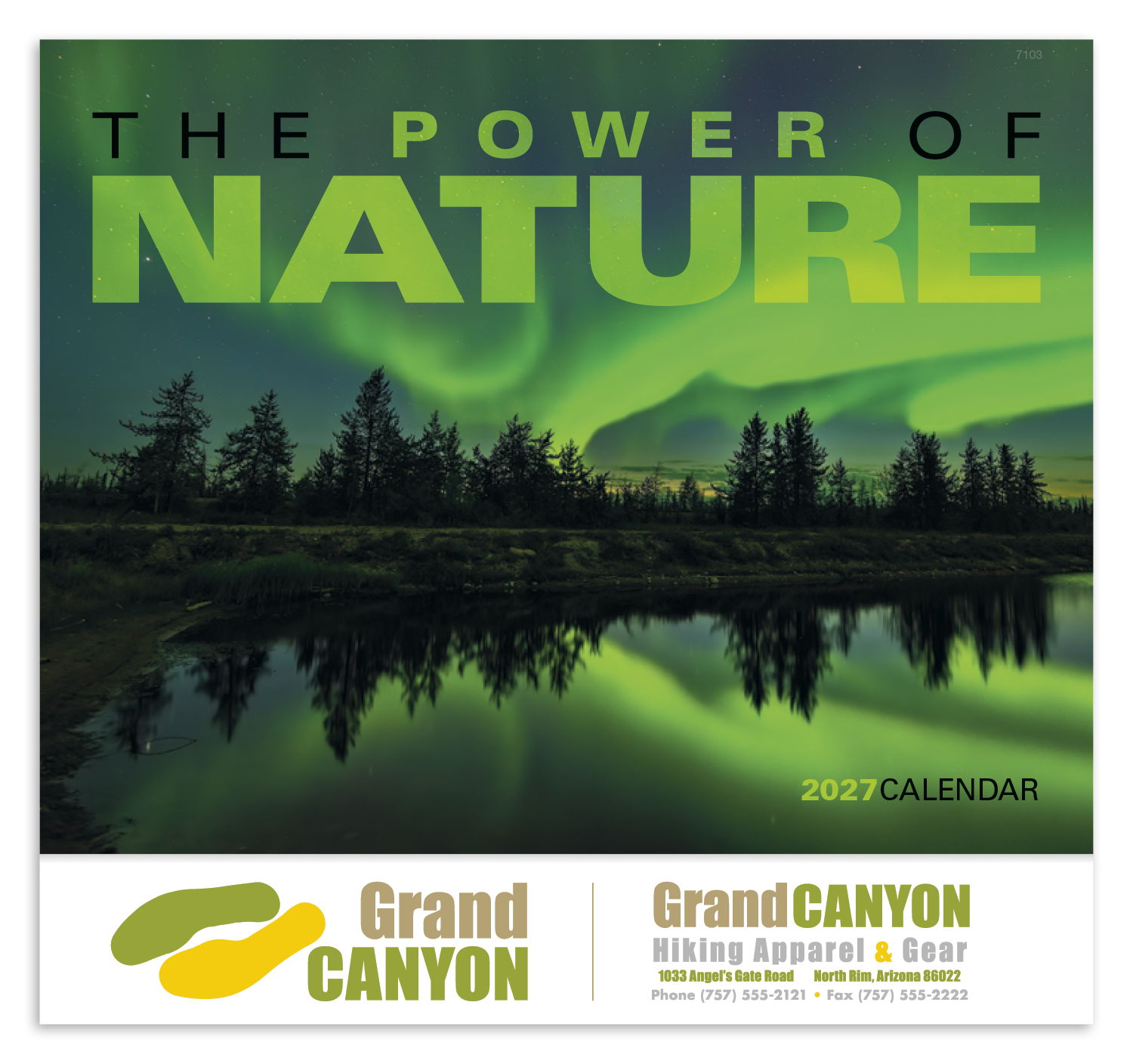 Good Value™ The Power of Nature - Stapled Calendar 51