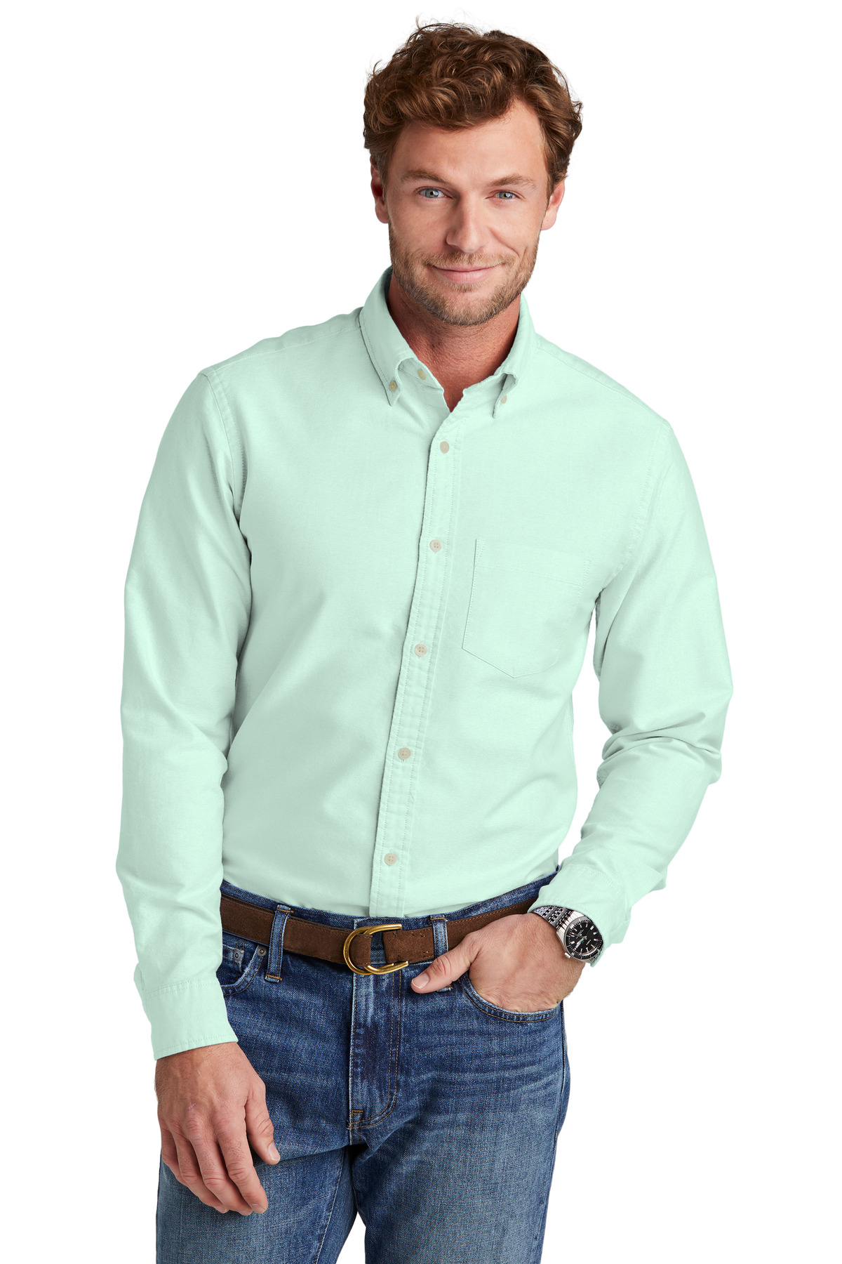 Brooks Brothers Casual Oxford Cloth Shirt BB18004 6