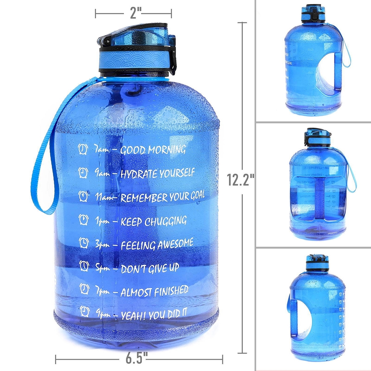 128oz GYM Gallon Water Jug 1