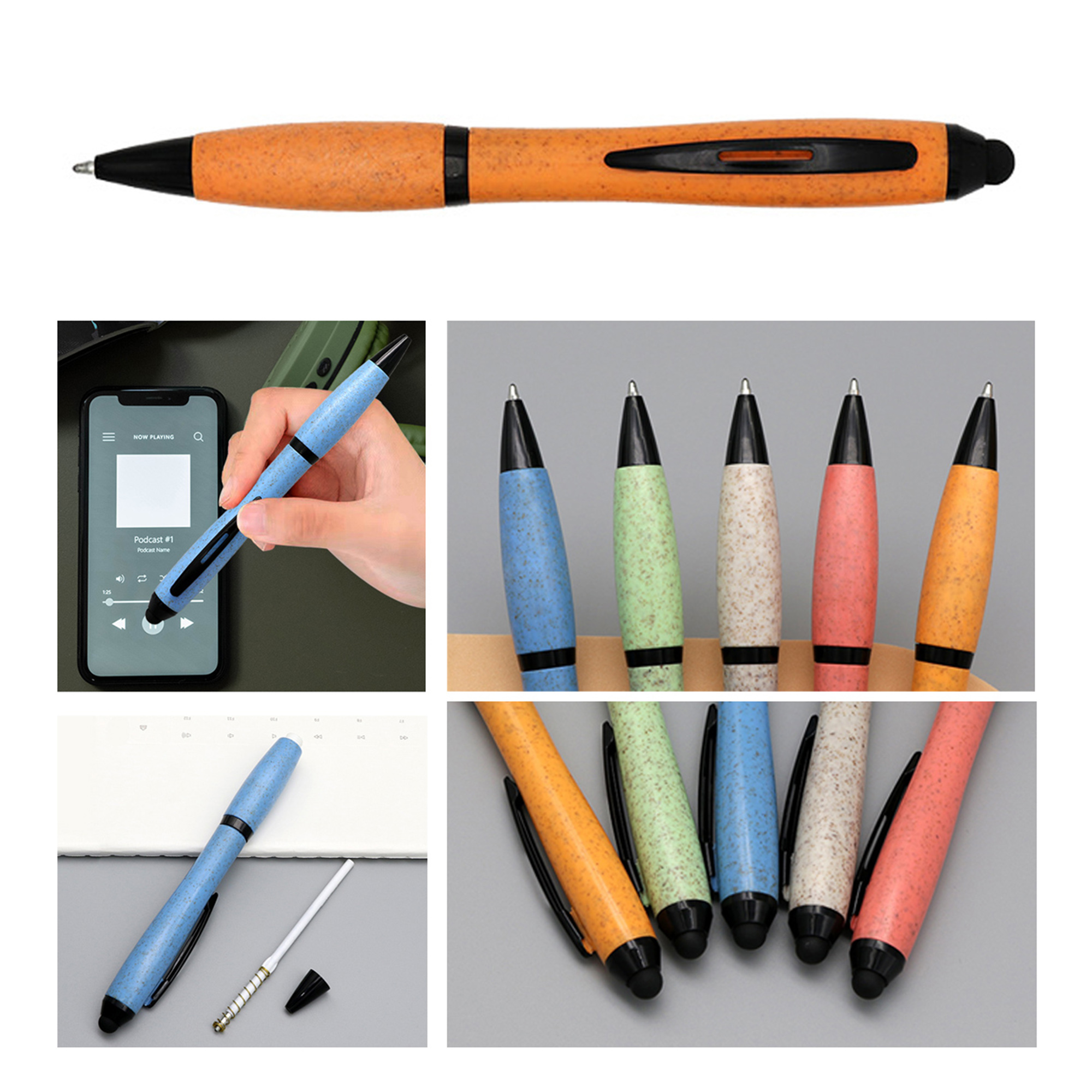 Bamboo Eco-Friendly Stylus Pen 2