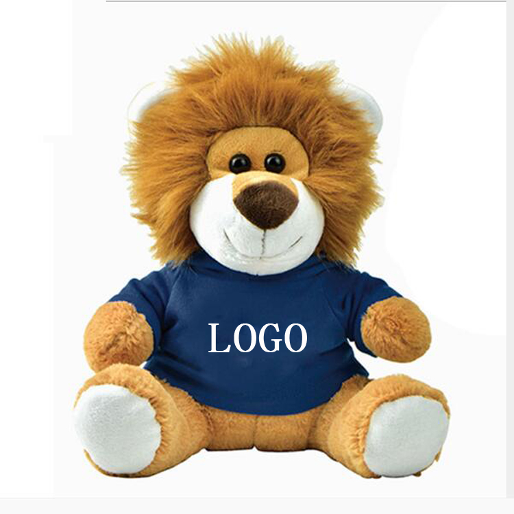 8" Plush Lion w/T-Shirt 4