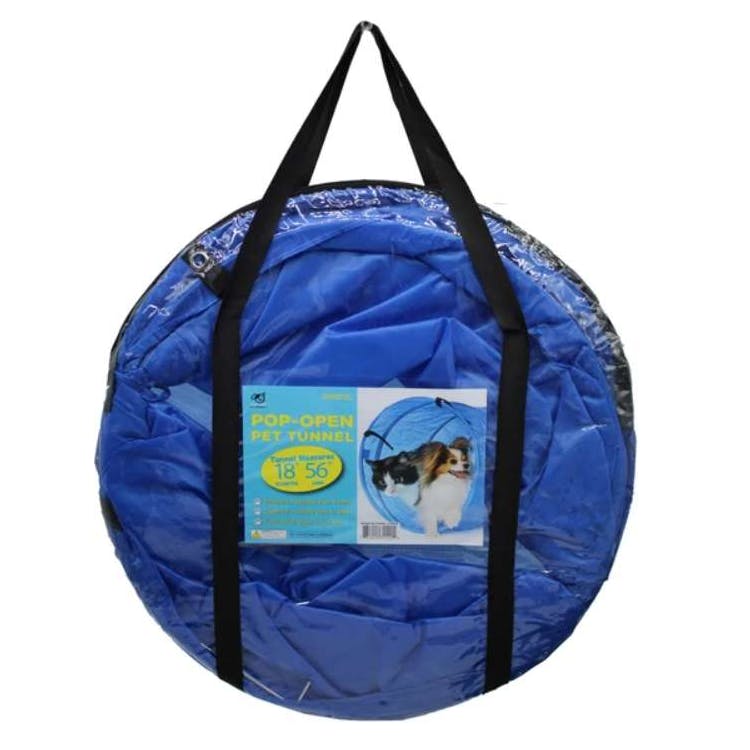 Pop-Up Pet Play Tunnels - Blue 2