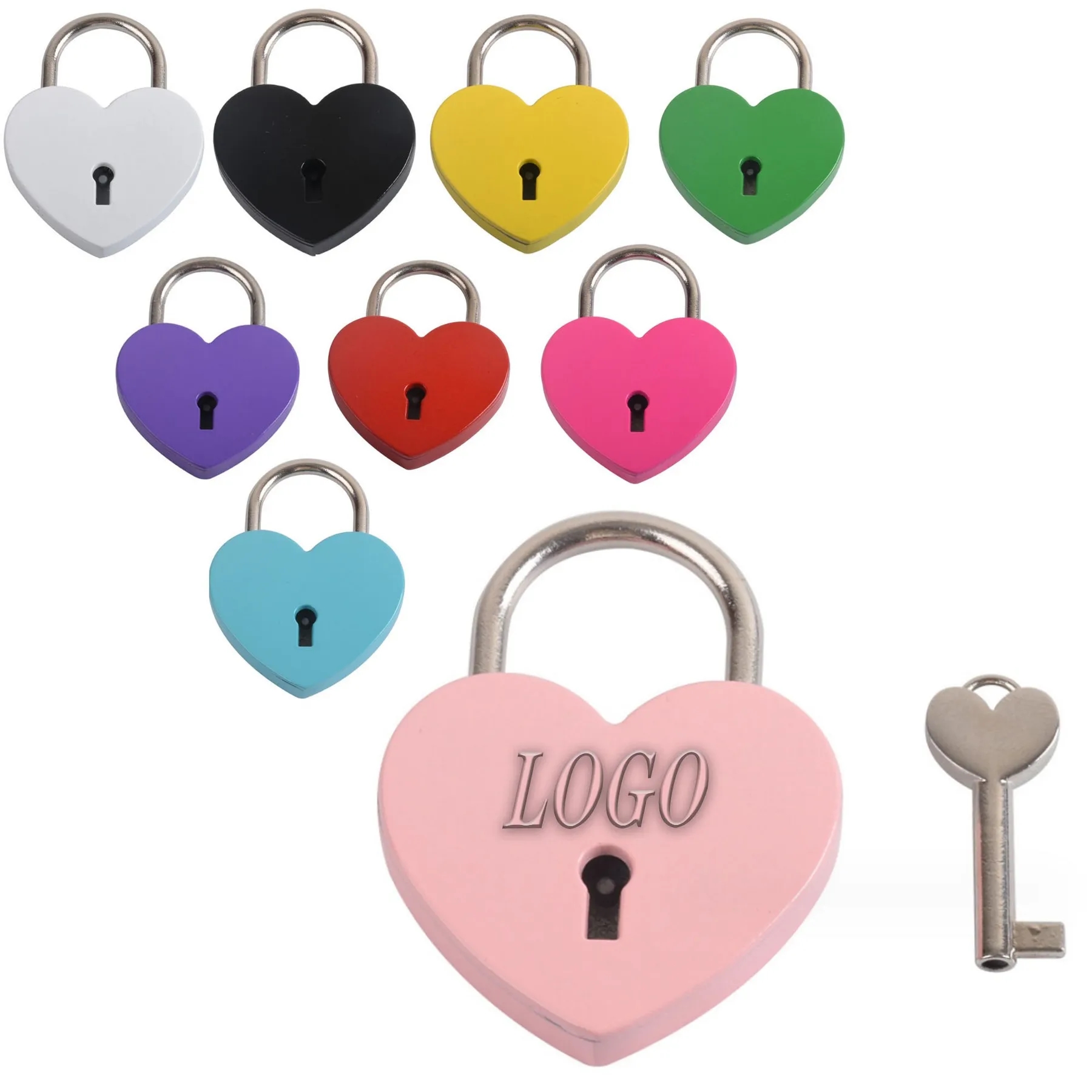 Heart Shaped Padlock 1
