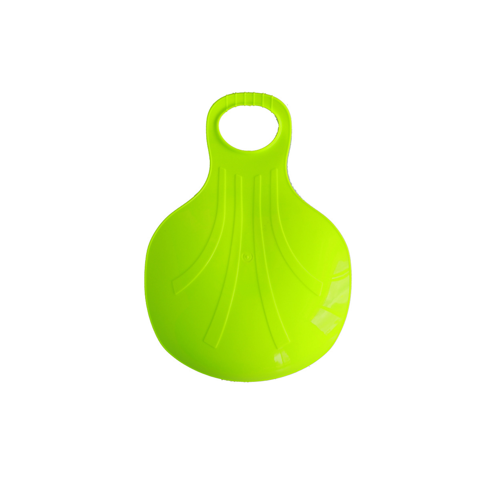 Fan Shape Plastic Sled Seat 14.2 x 20.5" 4