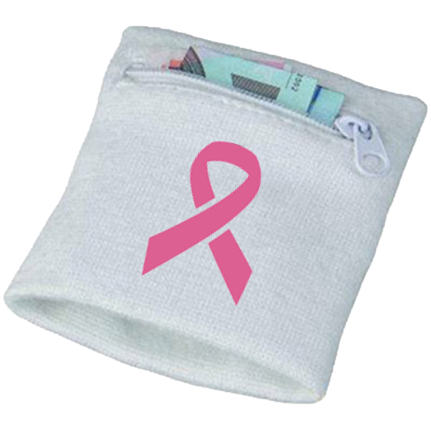 Wrist Band with Zipper Pocket — view 1 of 3