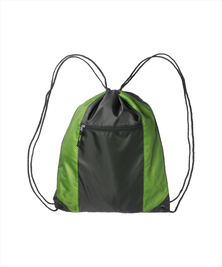 Union Printed - Zipper Pocket Drawstring Bags 5
