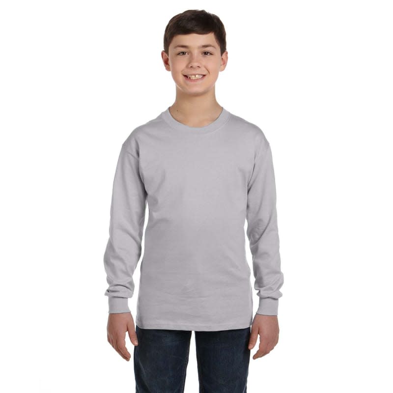 Gildan Heavy Cotton™ Youth 5.3 Oz. Long-Sleeve T-Shirt 4