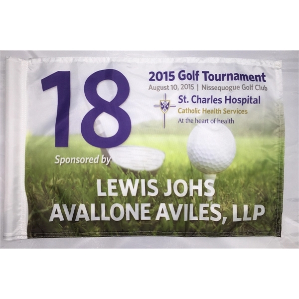 Golf Flag, 14" x 20", with tube 4