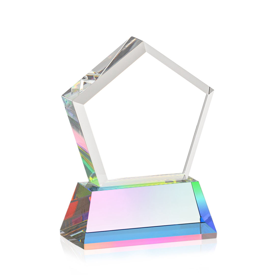 Genosee VividPrint™ Award on Base - Prismatic 10