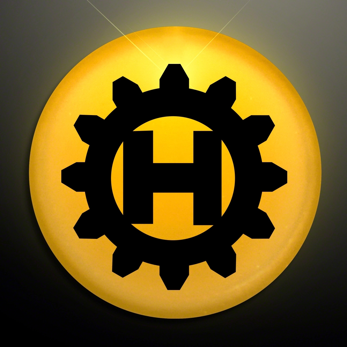 Frosted blinking circle clips 20