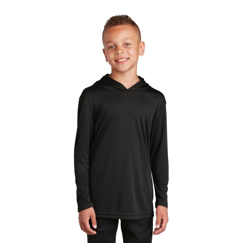 Sport-Tek Youth PosiCharge Competitor Hooded Pullover. 11