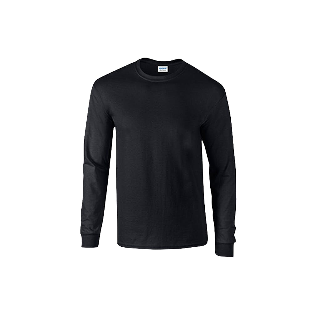 Men's Long-Sleeve Tees - Black Medium
