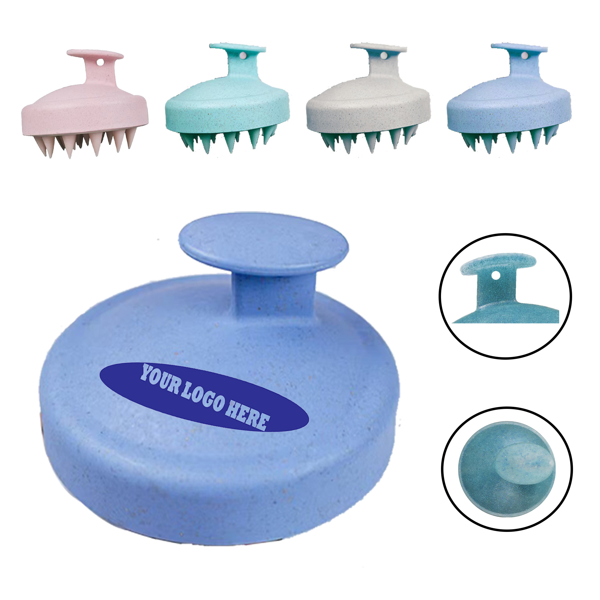 Premium Silicone Scalp Massager Brush For Deep Cleansing 1