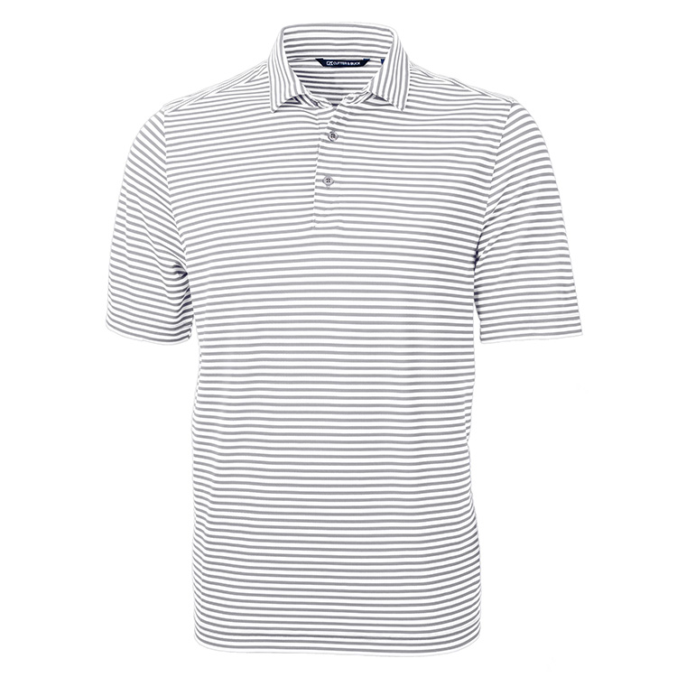 Cutter & Buck Virtue Eco Pique Stripe Recycled Men's Polo 15