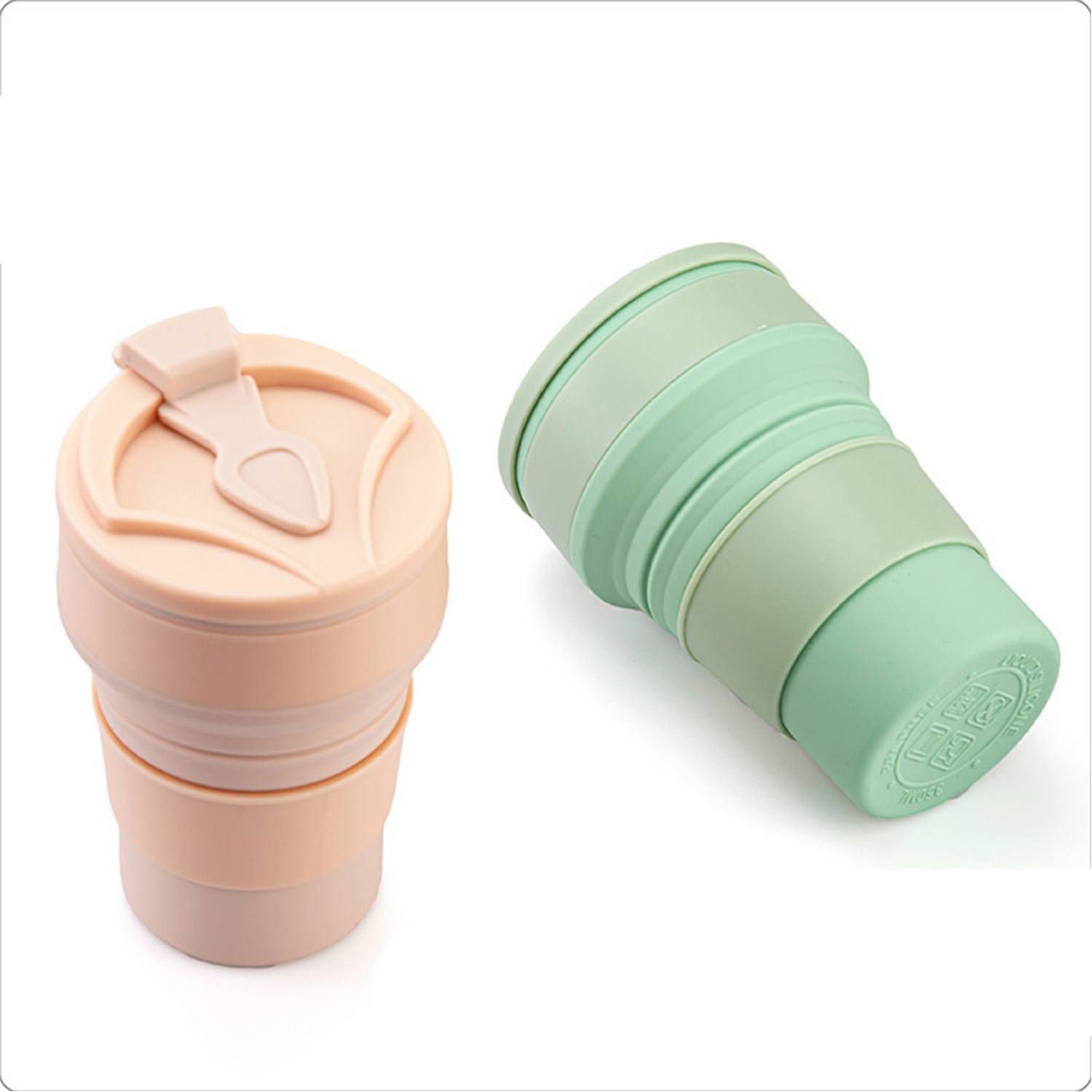 12 oz Portable Collapsible Coffee Cup 1