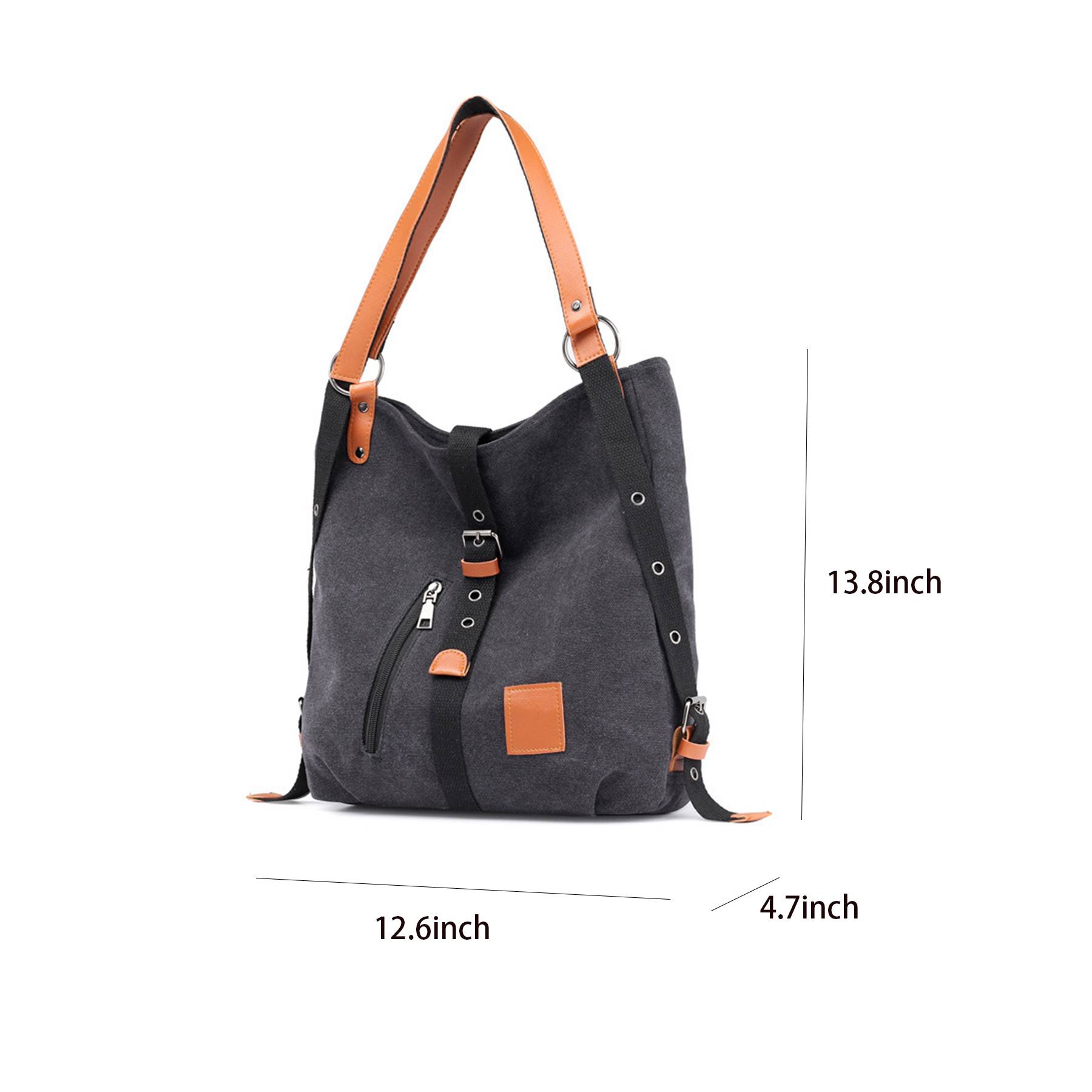 Canvas Handbags Tote Bags for women, custom tote bag with logo imprint 9