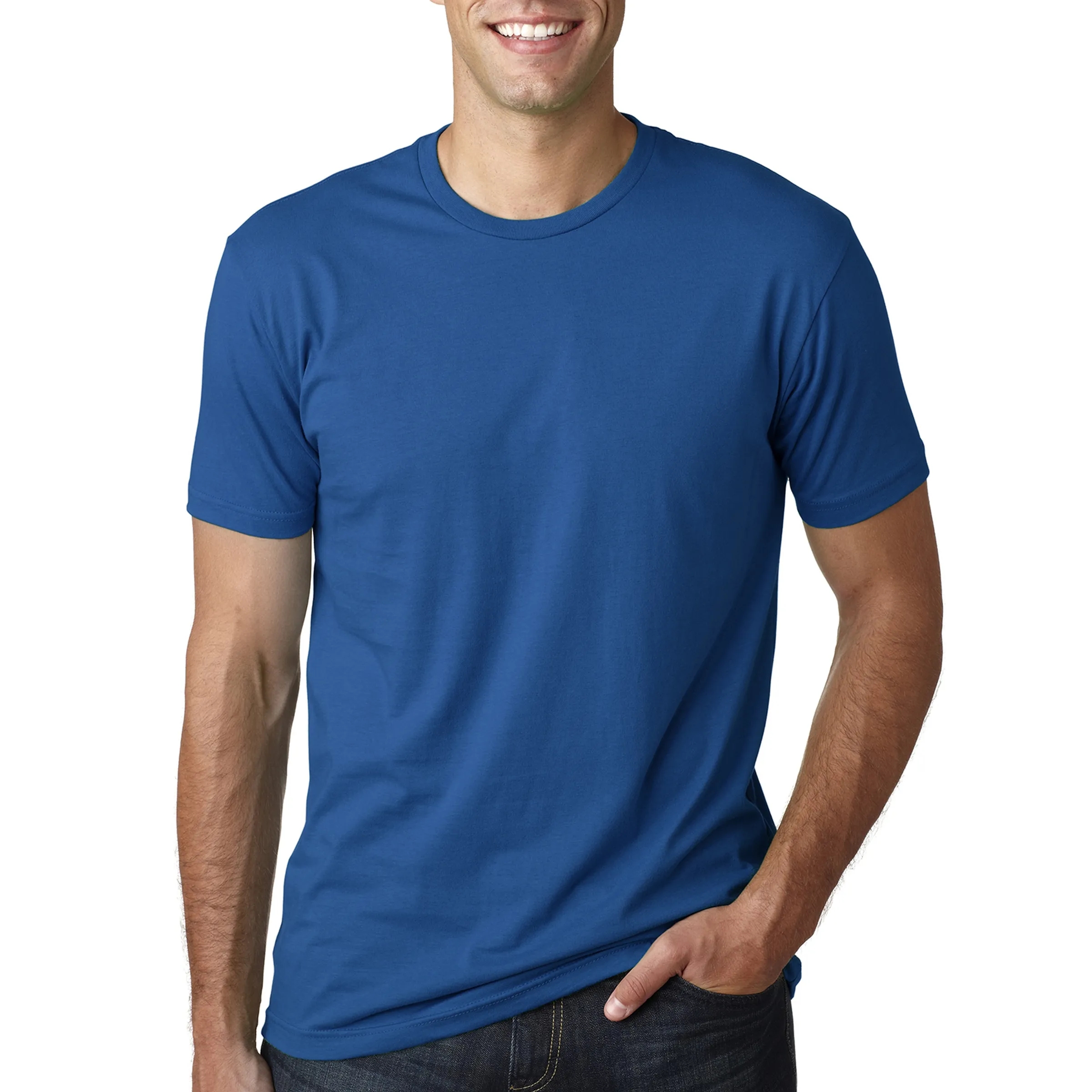Next Level Men's Cotton Crew 48