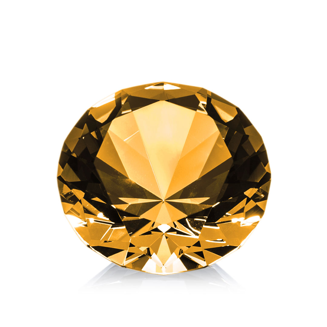 Optical Gemstone Award - Amber 10