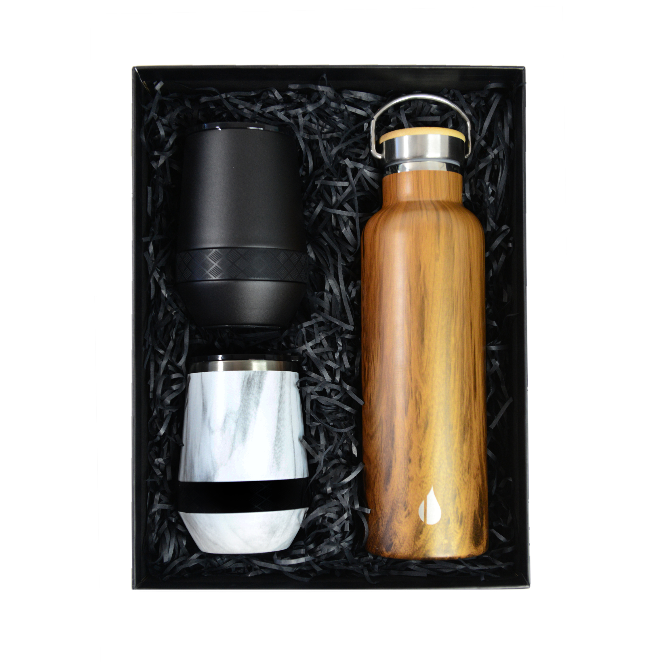 Elemental® Wine Gift Set 25oz Classic Bottle & 10oz Stemless Tumbler - Vacuum Insulated 13