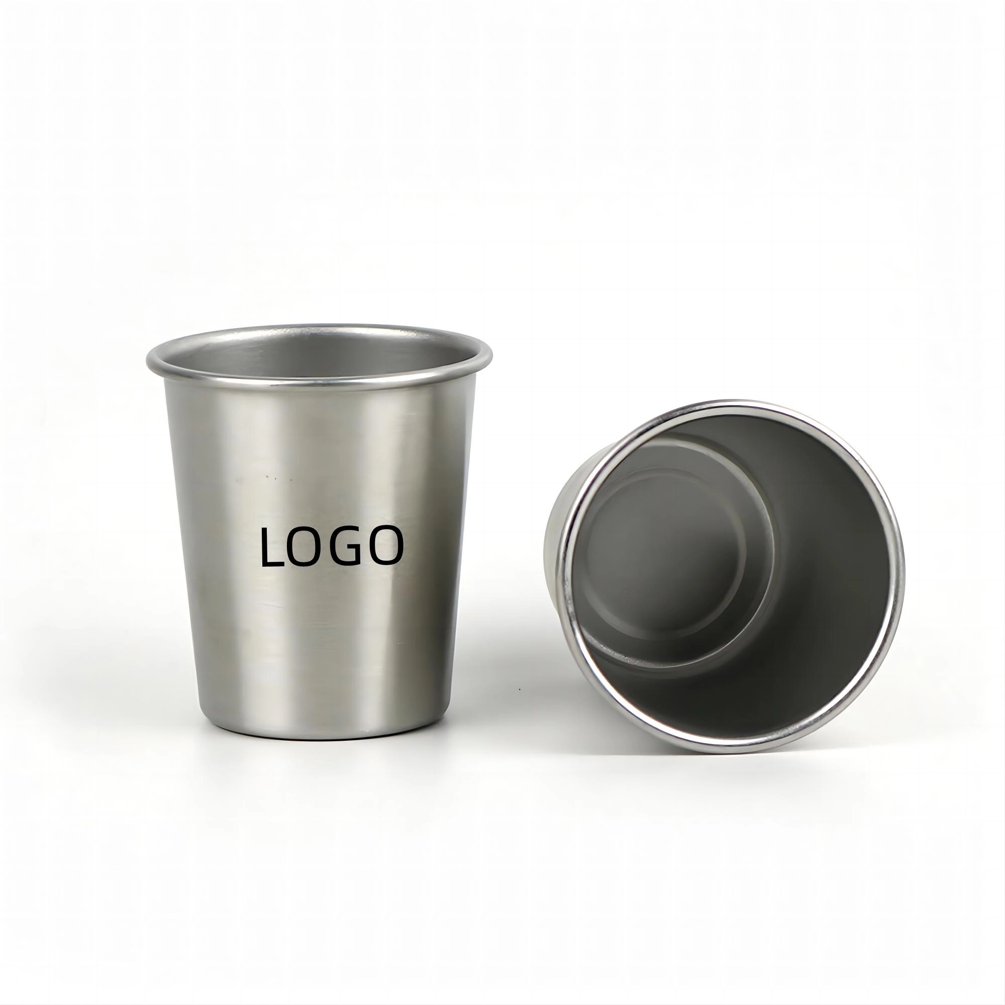 50 ML Stainless Steel  Glass 2