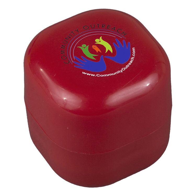 "Sofia" Cube Shaped Vanilla Scented Lip Moisturizer 4