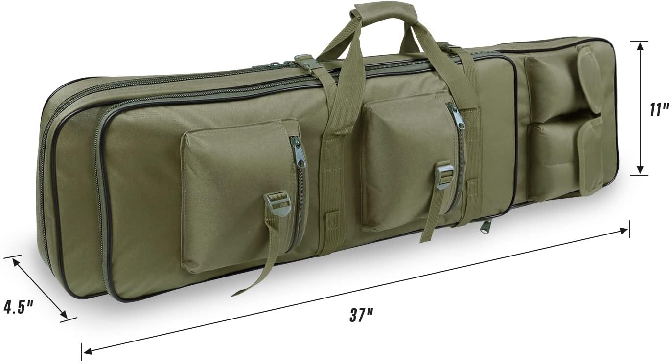36" Rifle Case Classic Tactical Soft Pistol Gun Bag 7