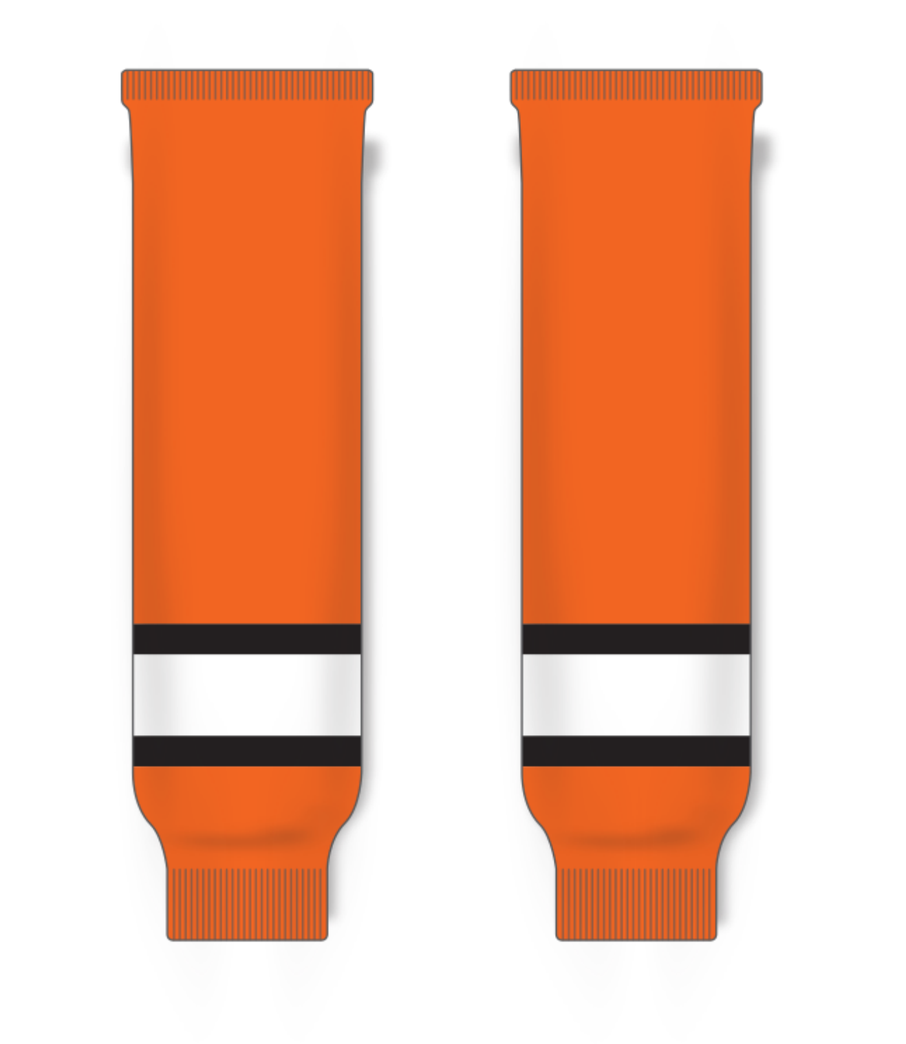 Knitted Striped Hockey Socks HS630-G11 11