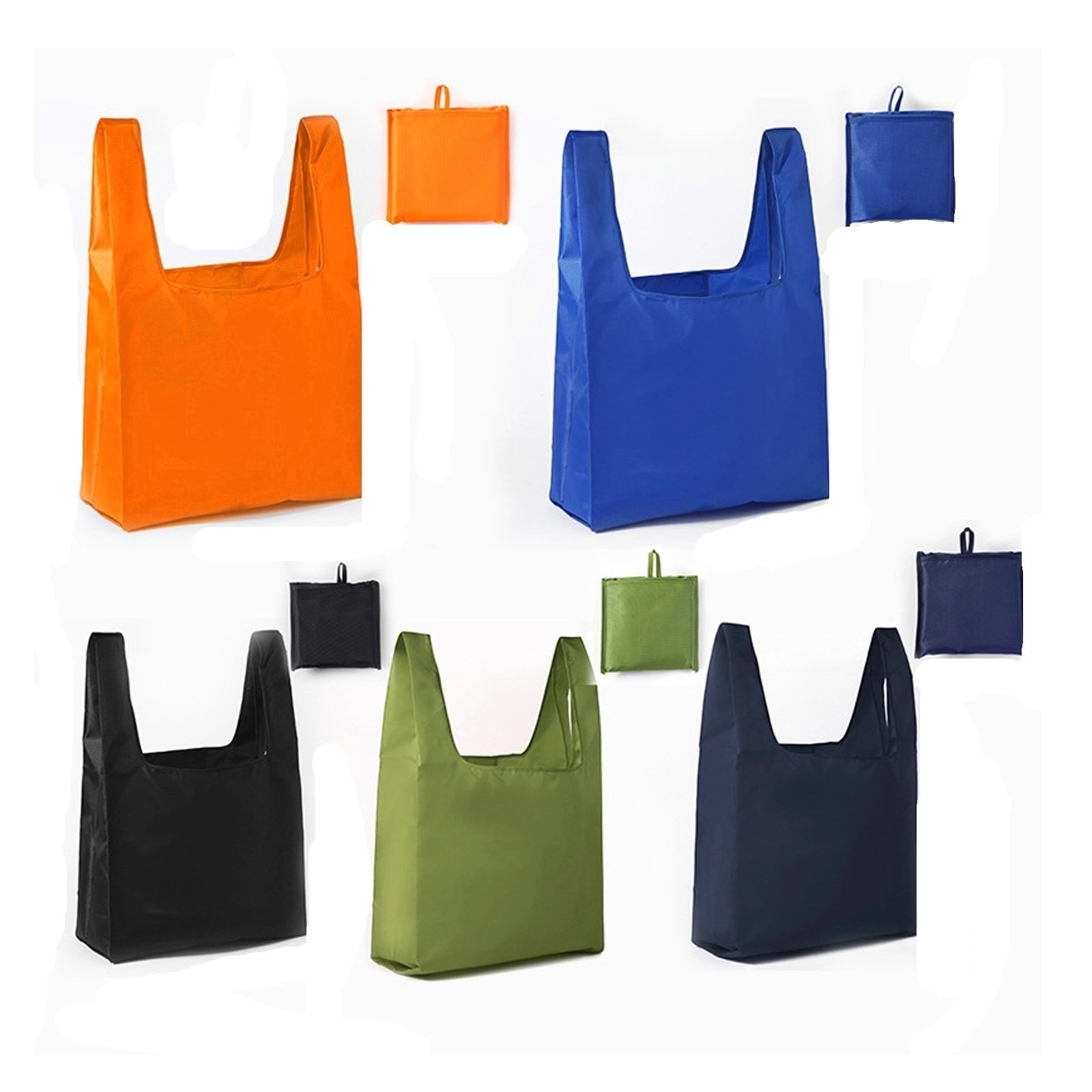 Reusable Foldable Shopping Tote Bags