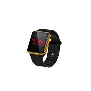 Sports Watch With Digital Square Dial Adjustable Band Detachable Design 36