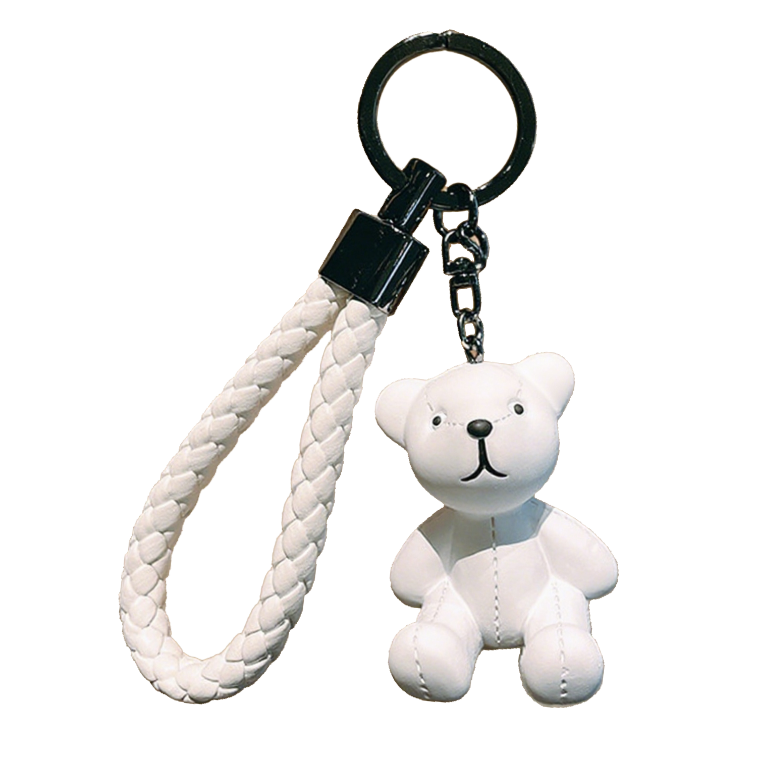 Resin Teddy Bear Keychain 2