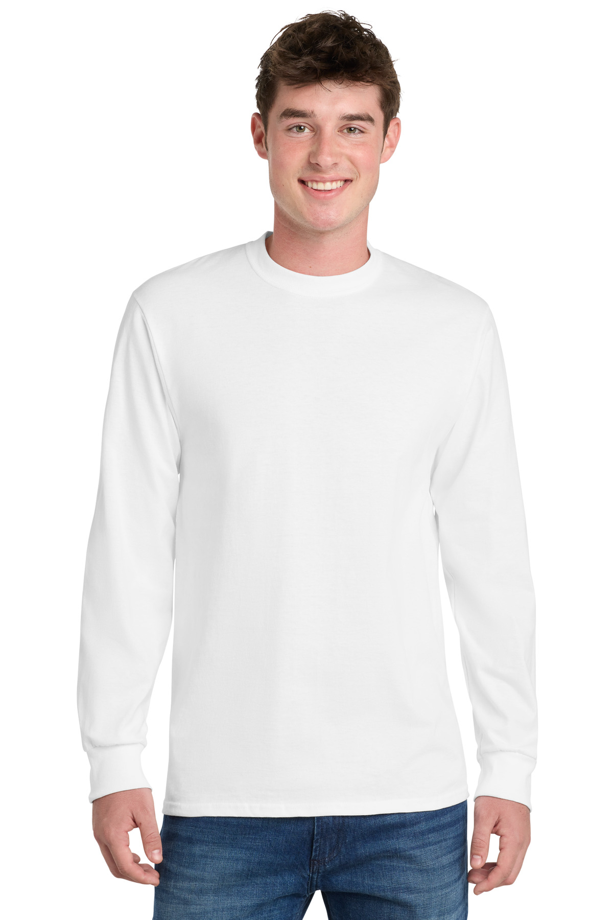 Port & Co Tall Long Sleeve Essential Tee. PC61LST 197