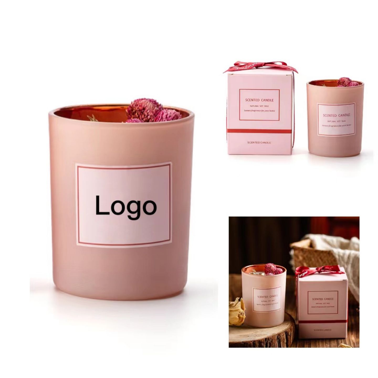 Petal Soybean Wax Candle 1