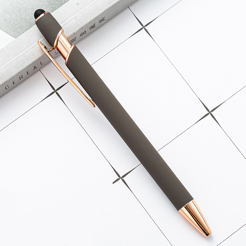 Soft Touch Aluminum Stylus Ballpoint Pen 15