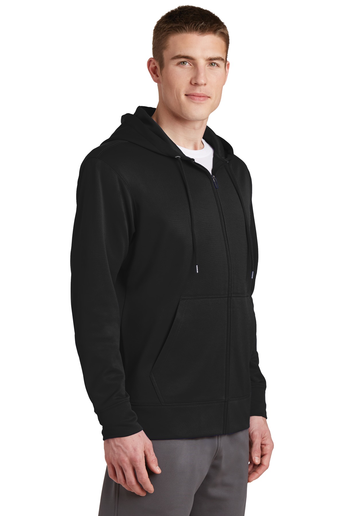 Sport-Wick Fleece Full-Zip Hooded Jacket