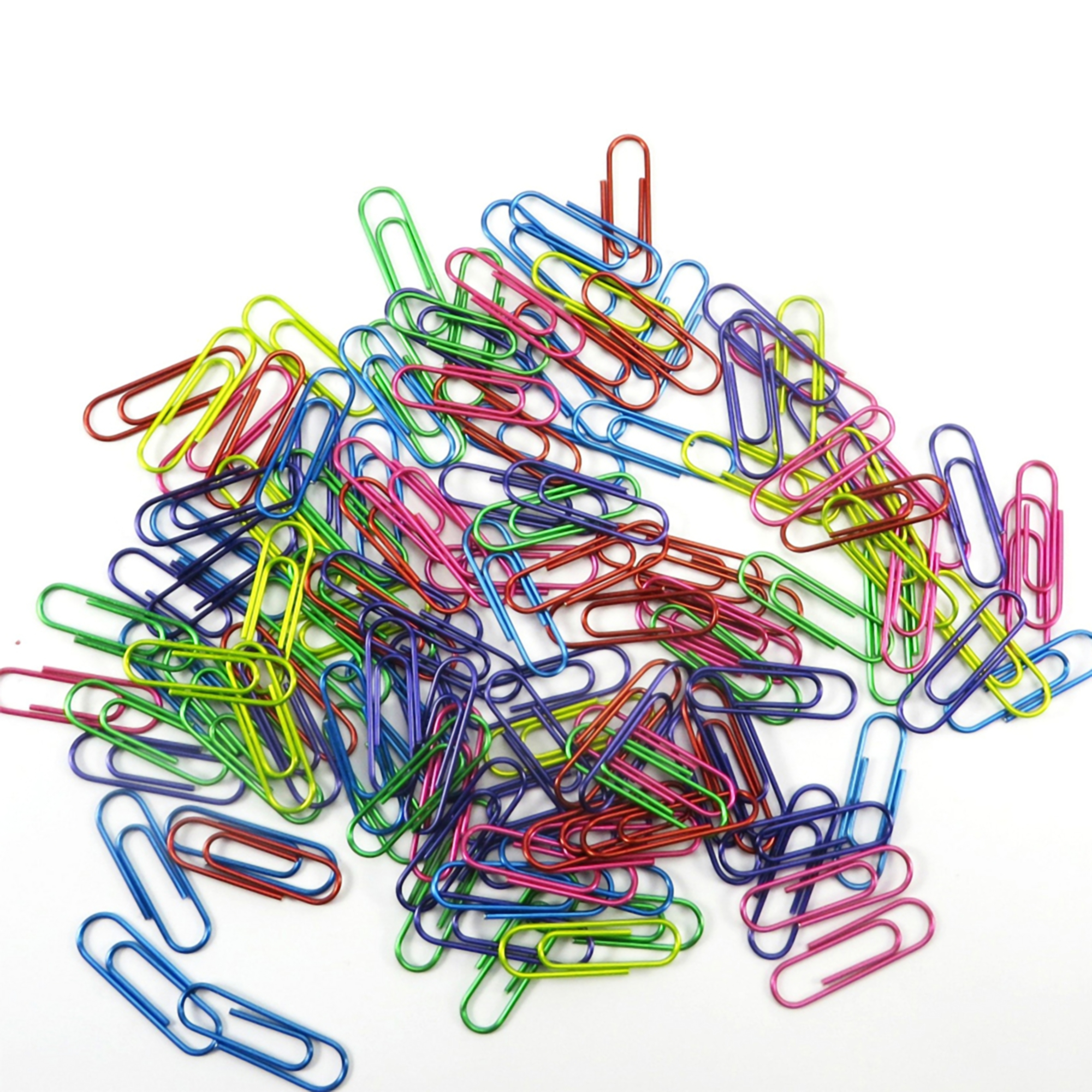 Multicolor Paper Clips w/Tin Container 3