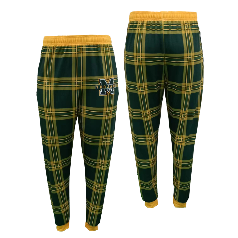 Women's Smooth Polyester Jogger Pants with Fleece Backing 1