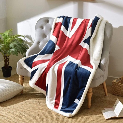 Full Sublimation Sherpa Throw Blanket - 60"x80" 2