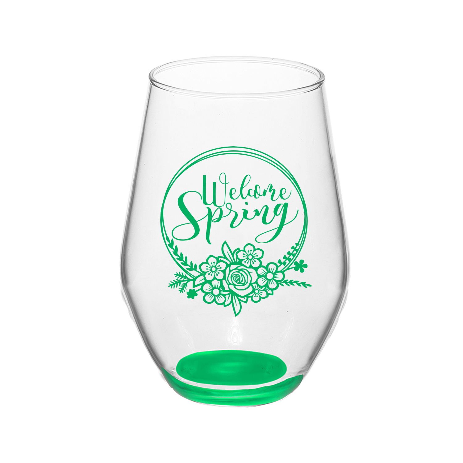 19oz Brigid Stemless Red Wine Glasses (1 Color) 2