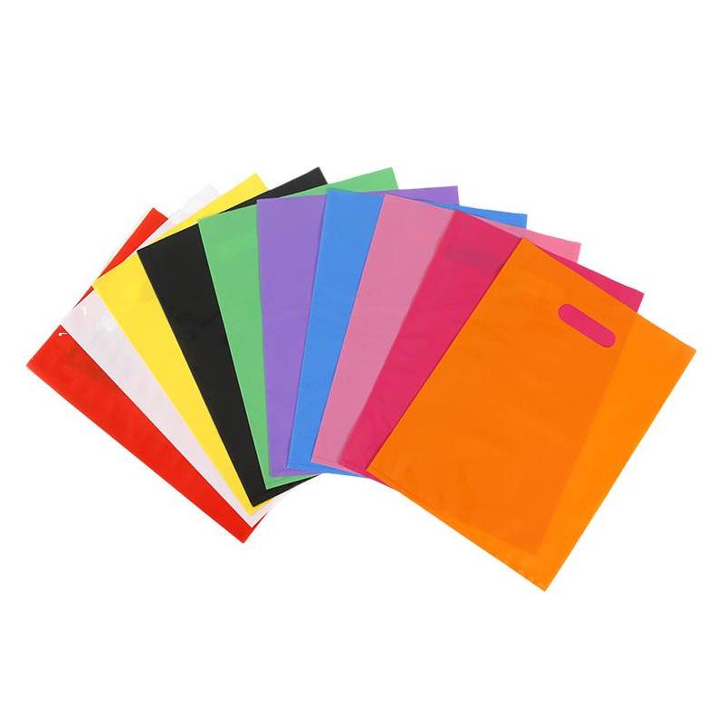 Soft Die Cut PE Plastic Bag 12