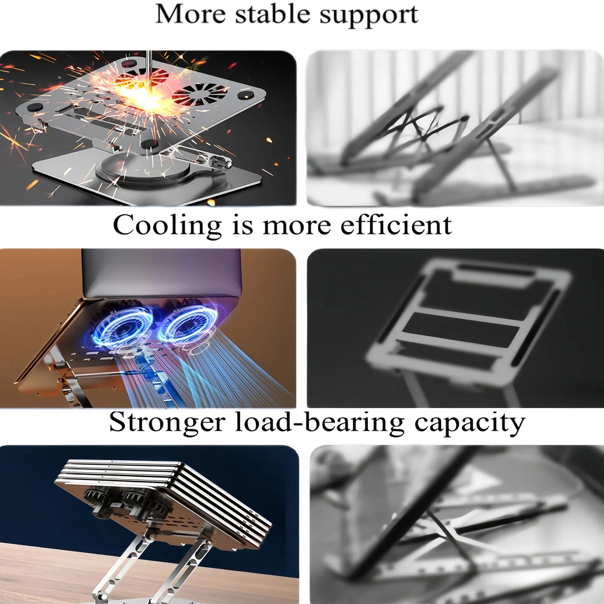 Maglev Dual Turbo Laptop Stand With Cooling Base 4