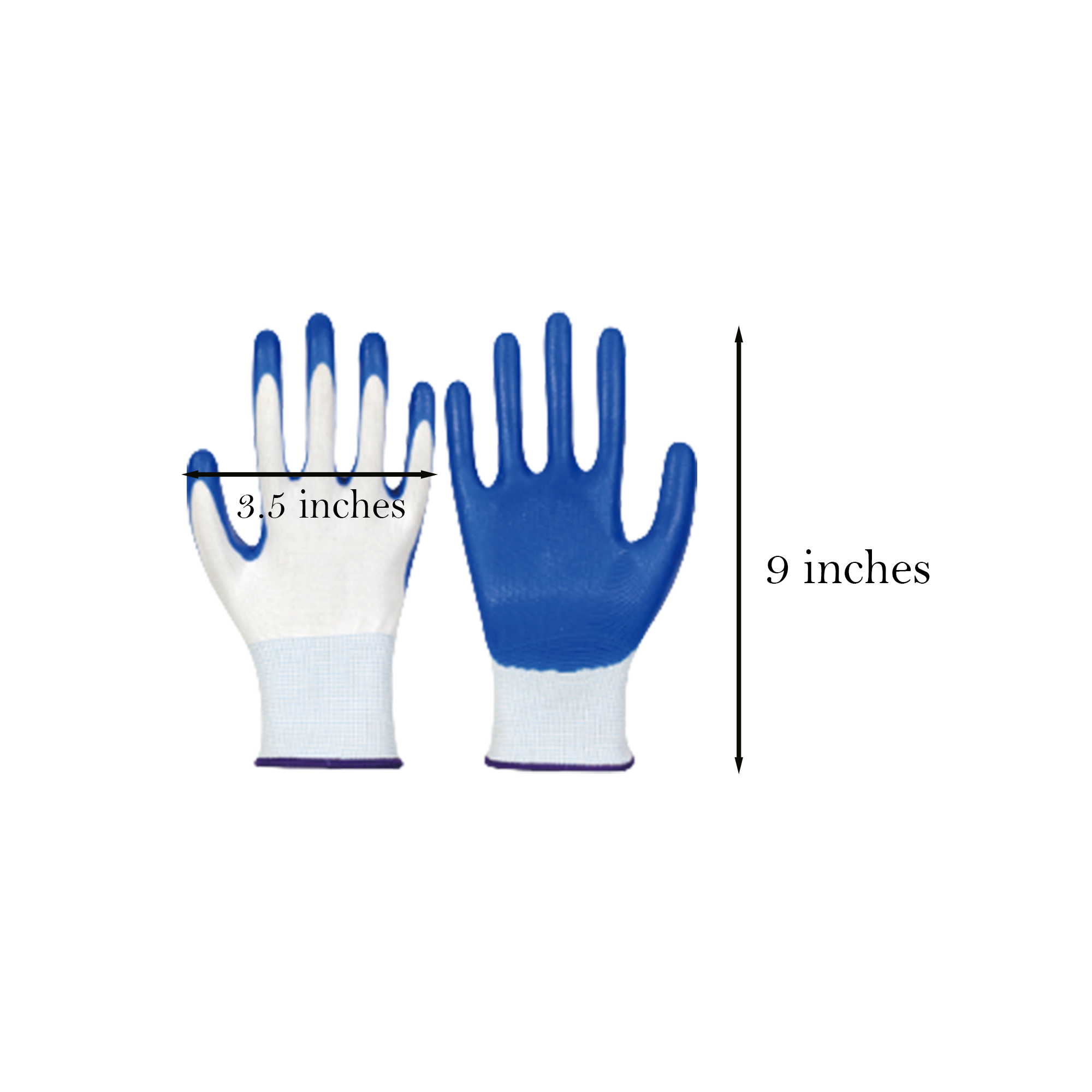 Non-slip Nitrile Coated Safety Gloves 2