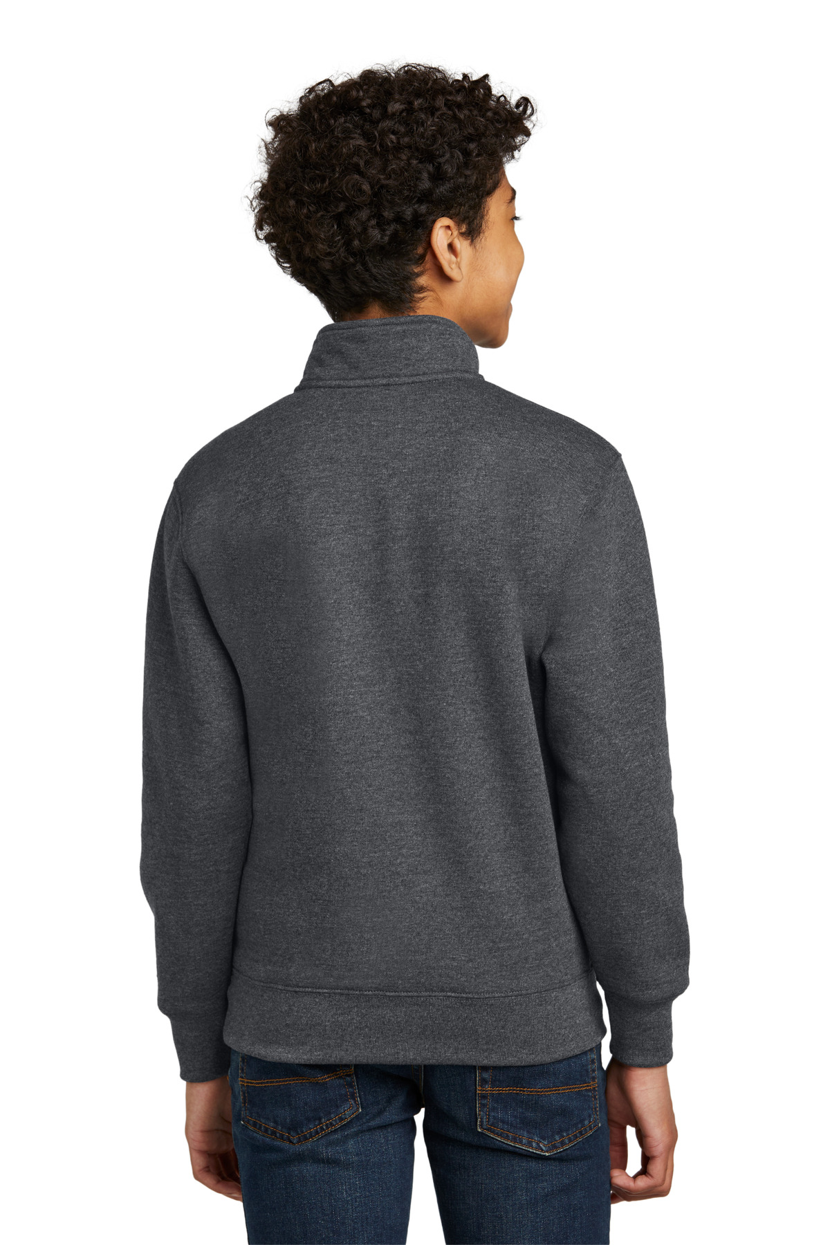 Port & Company® Youth Core Fleece 1/4-Zip Pullover Sweatshirt 25