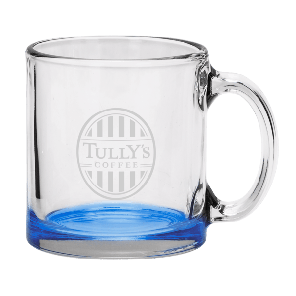 Red Eye 13 oz Libbey Clear Glass Coffee Mug 15