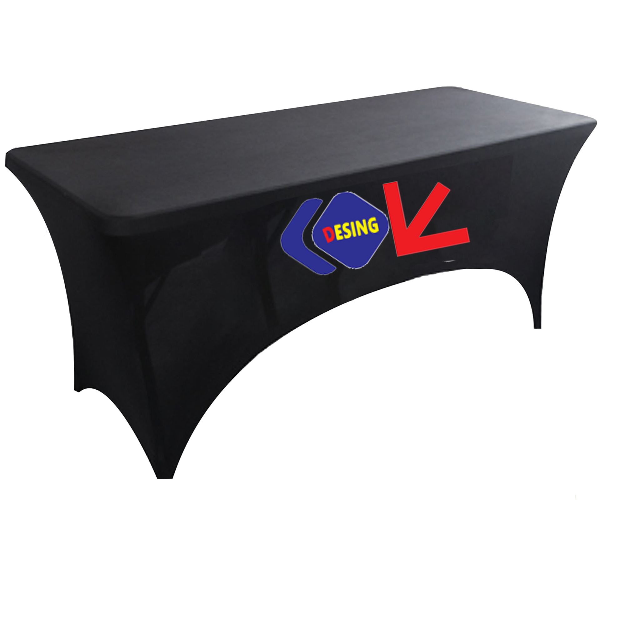 6' Full Color Dye Sublimation Stretch Table Cover 2