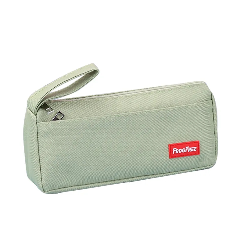 Large Capacity Pencil Pouch With Zipper Compartments 4