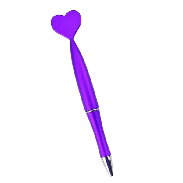 Heart-Shaped Plastic Ballpoint Pen 20